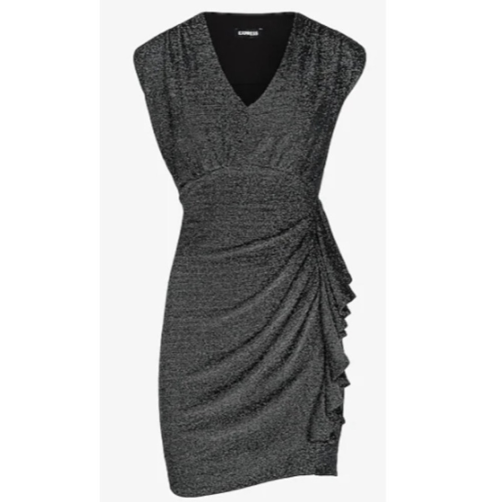 Metallic NWT Express work/going out dress